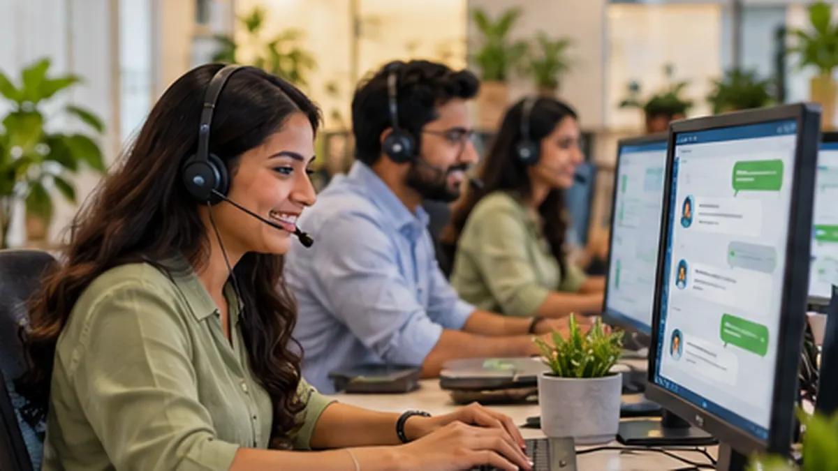 Keep the next conversation connected to the lead from vhatsapp